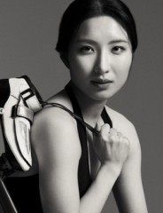 Gold-winning short tracker Kim Gil-li models for Chanel