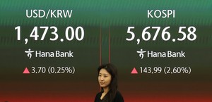 Seoul shares up for 2nd day on bargain hunting amid Iran woes