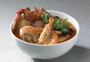 Haemultang, spicy Korean seafood hot pot steeped in fresh ocean flavors